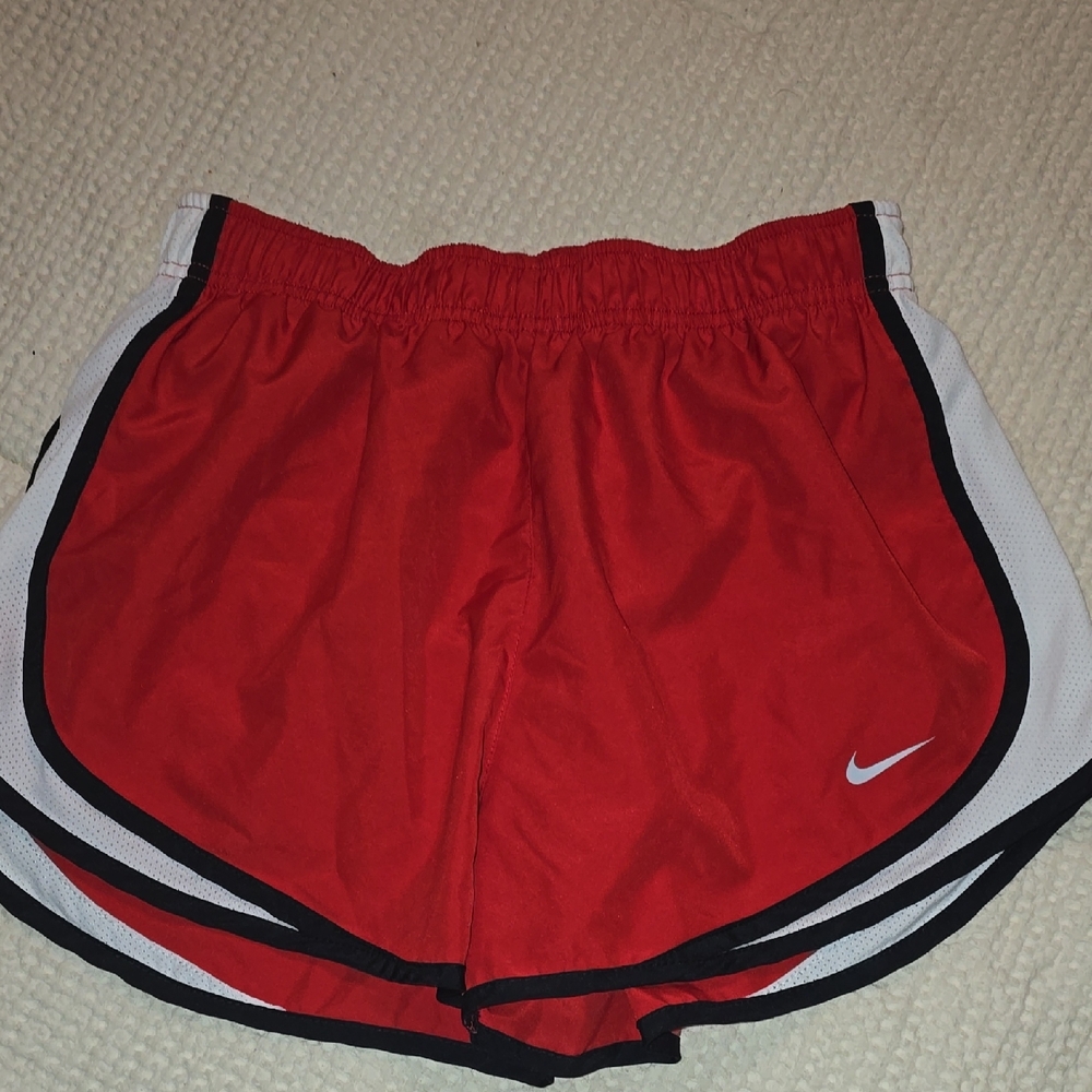 Nike Women's Red Athletic Shorts